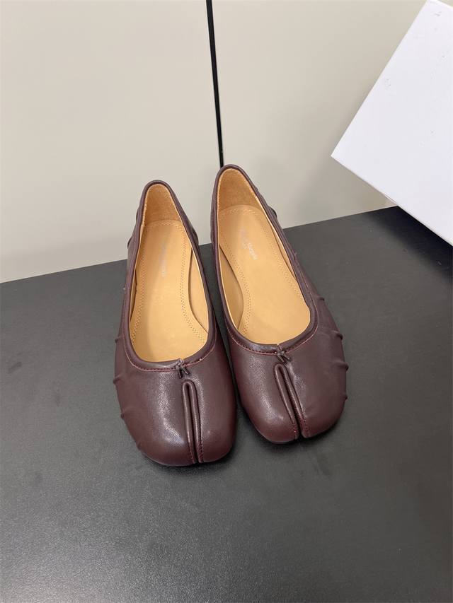 高定品质 Maison Margiela Mm6分趾鞋 Tabi 意产植鞣羊皮 欢迎对比 真正的原版大底 Size:35-39 40.41定制不退换